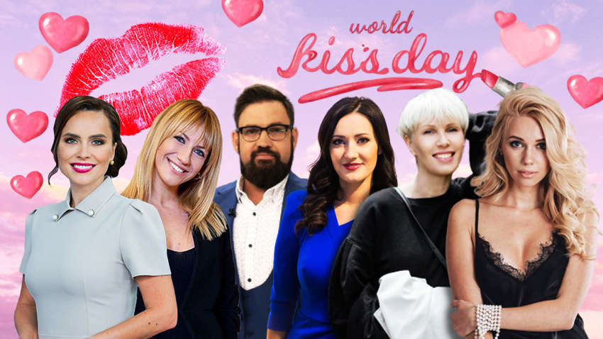 Опитування «Коментарів»: українські телеведучі розповіли про найнезвичайніший поцілунок