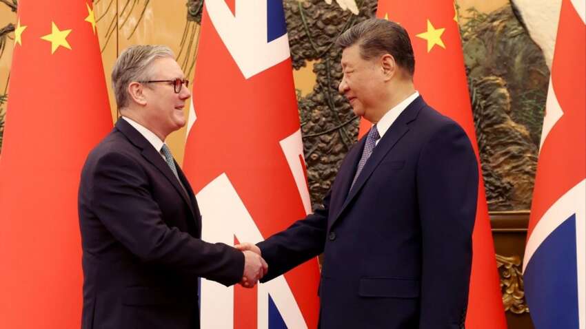 Великобритания «перезапускает» отношения с Китаем: что известно о встрече Стармера и Си Цзиньпина Великобритания «перезапускает» отношения с Китаем: что известно о встрече Стармера и Си Цзиньпина