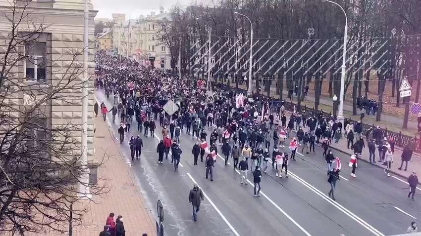 Беларусь: около 400 людей задержаны во время протестов