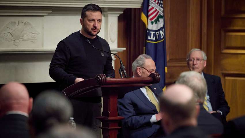 В Украине может начаться партизанская война: о чем Зеленский говорил в Конгрессе США В Украине может начаться партизанская война: о чем Зеленский говорил в Конгрессе США