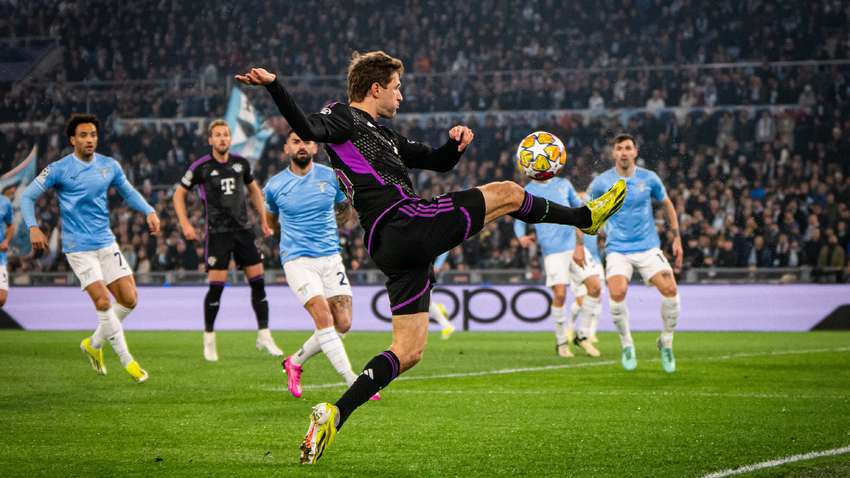 Первая сенсация 1/8 Лиги чемпионов: обзор матча "Лацио" – "Бавария" (ВИДЕО)