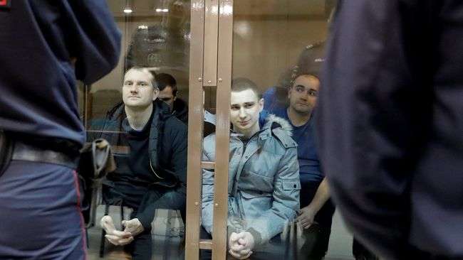 Россия выдвинула 13 украинским морякам окончательное обвинение