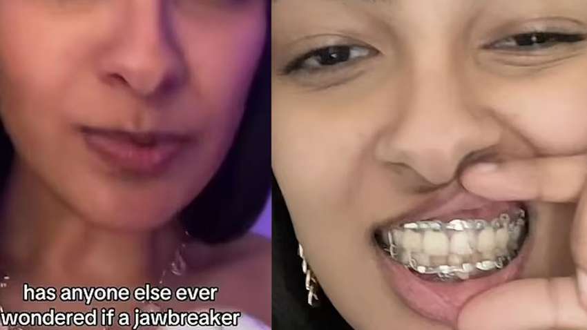 Блогерка зламала щелепу через невдалий TikTok-челендж Блогерка зламала щелепу через невдалий TikTok-челендж