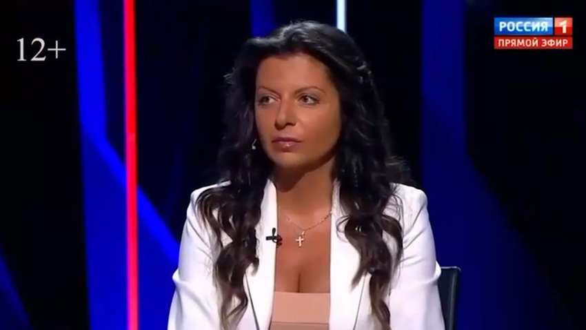 Російська пропагандистка Симоньян вперше за дві доби відреагувала на бунт Пригожина Російська пропагандистка Симоньян вперше за дві доби відреагувала на бунт Пригожина