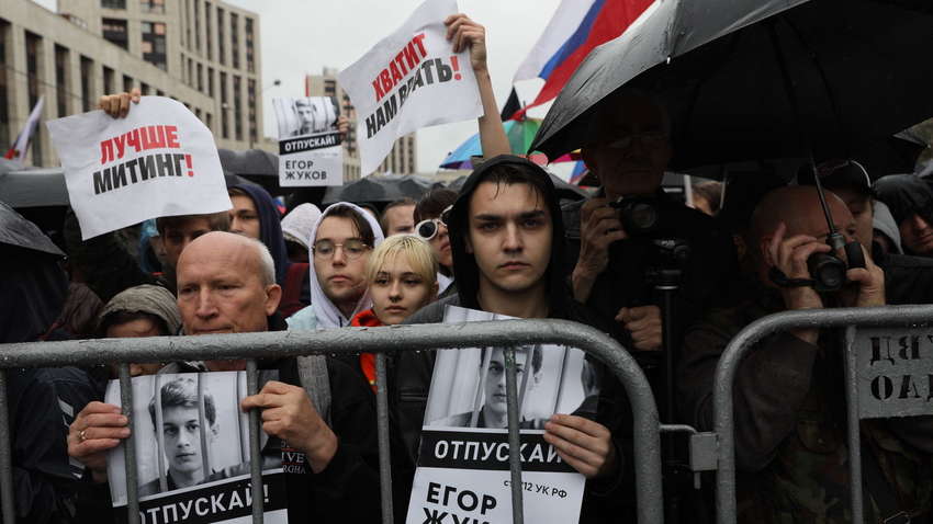 В Москве прошел грандиозный митинг в поддержку политзаключенных 