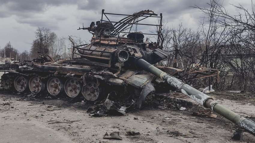 Британская разведка обновила данные о количестве уничтоженной в Украине российской бронетехники
