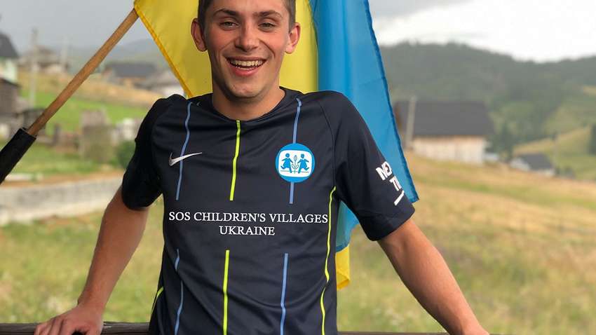 Бельгиец пересечет Европу на велосипеде, чтобы собрать деньги для украинских детей