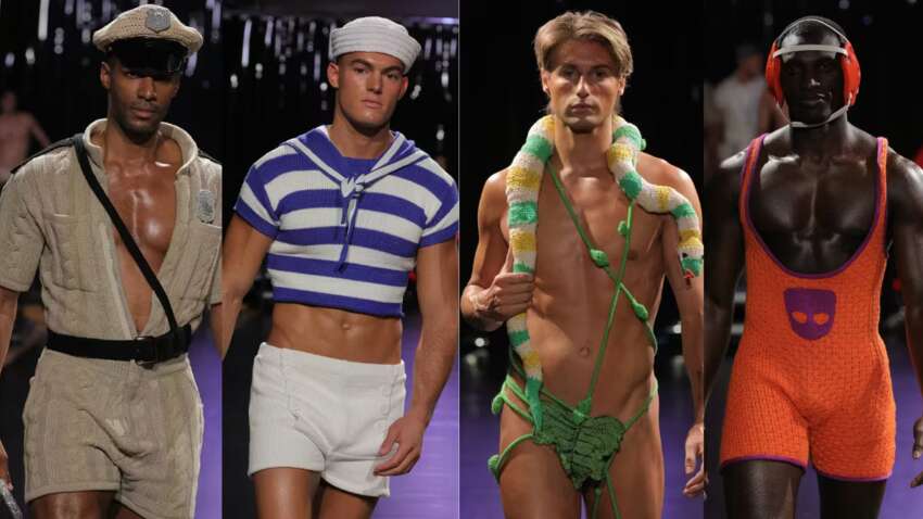 Одежду из гей-шерсти презентовали на показе мод в Нью-Йорке (ФОТО)