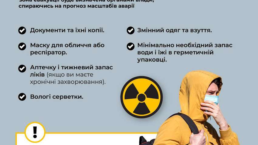 Если взорвут АЭС: рекомендации от Минздрава Если взорвут АЭС: рекомендации от Минздрава