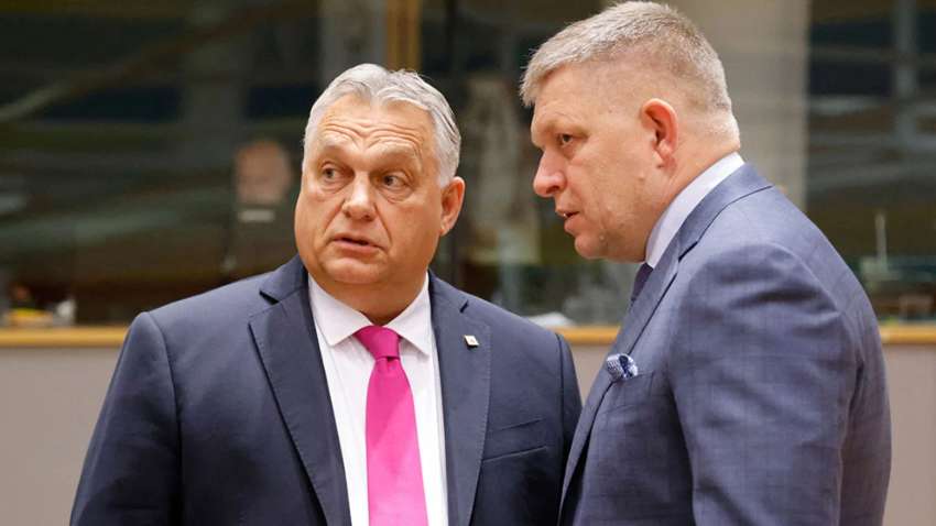 Виктора Орбана и Роберта Фицо освистали в Чехии: какая причина