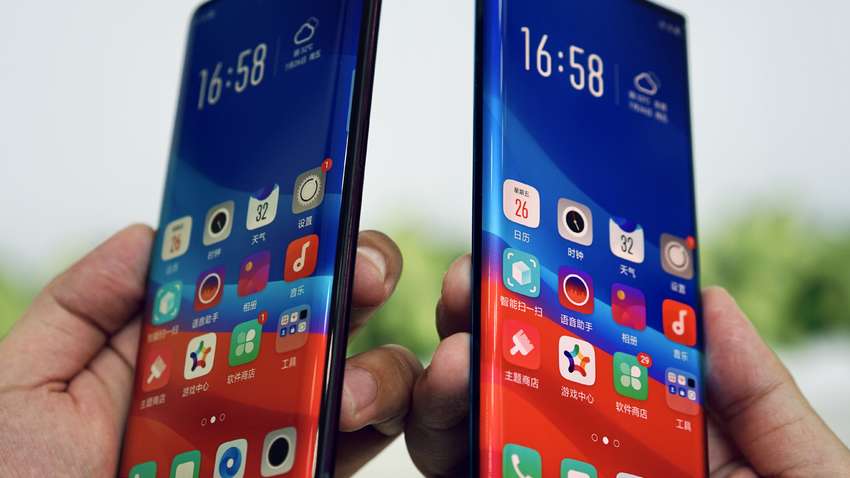Oppo продемонстрировала смартфон с "водопадным экраном"