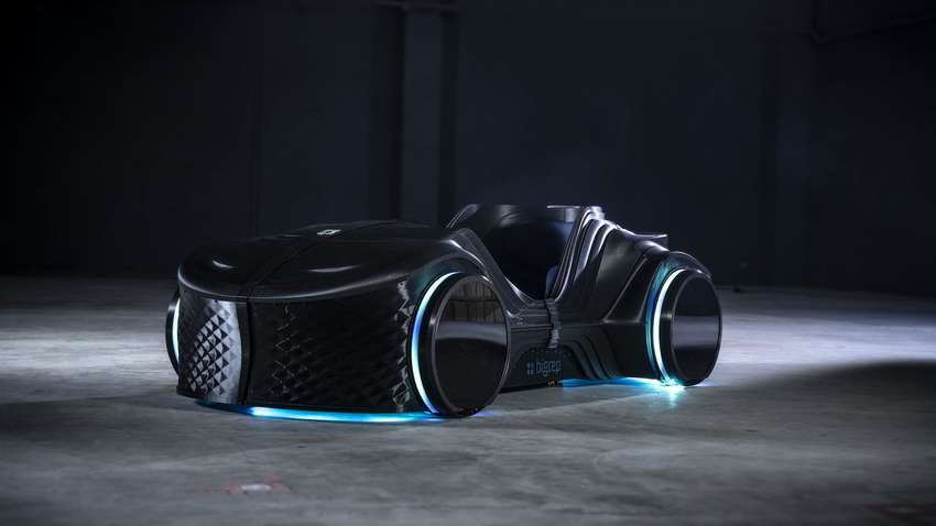 Немецкая компания BigRep представила 3D-печатный электромобиль