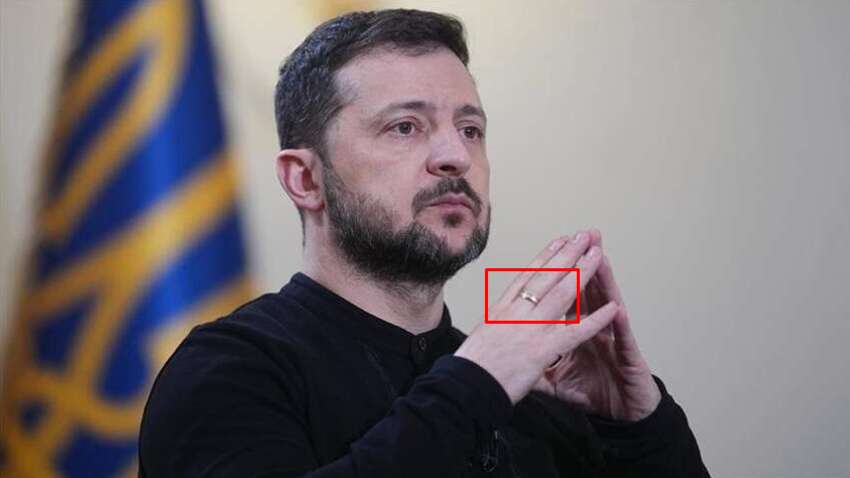 Почему Зеленский носит обручальное кольцо на среднем пальце
