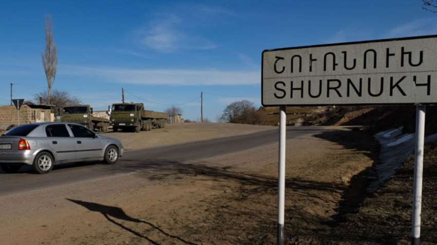 Войска Азербайджана перекрыли дорогу связывающую Армению и Иран 