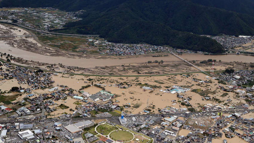 Руйнівний тайфун в Японії забрав життя 66 осіб