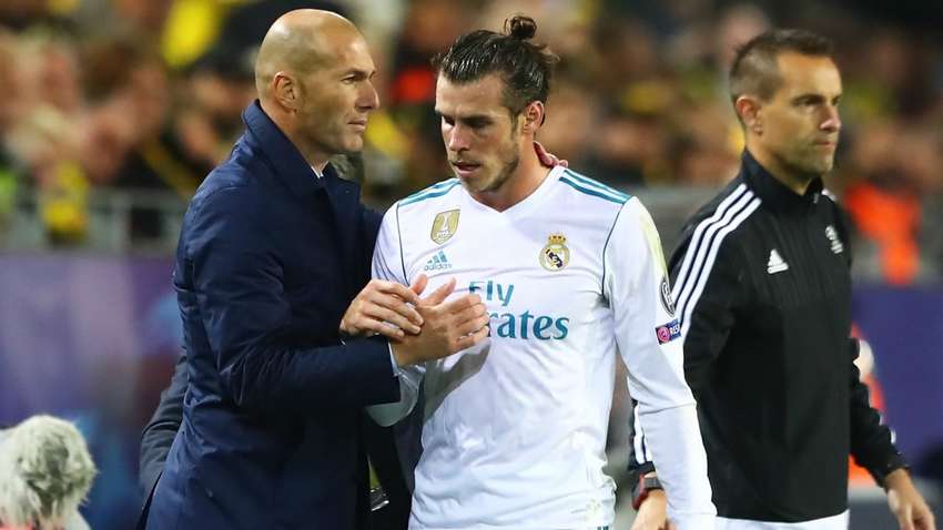 Зидан не знал о желании Бэйла уйти из мадридского «Реала»