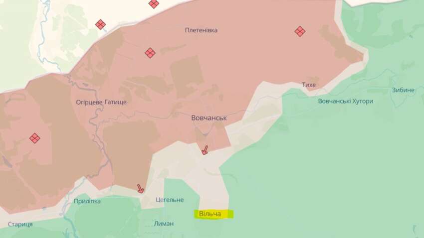 Росіяни зайшли до Вільчі на Харківщині: чи правда, що її окупували