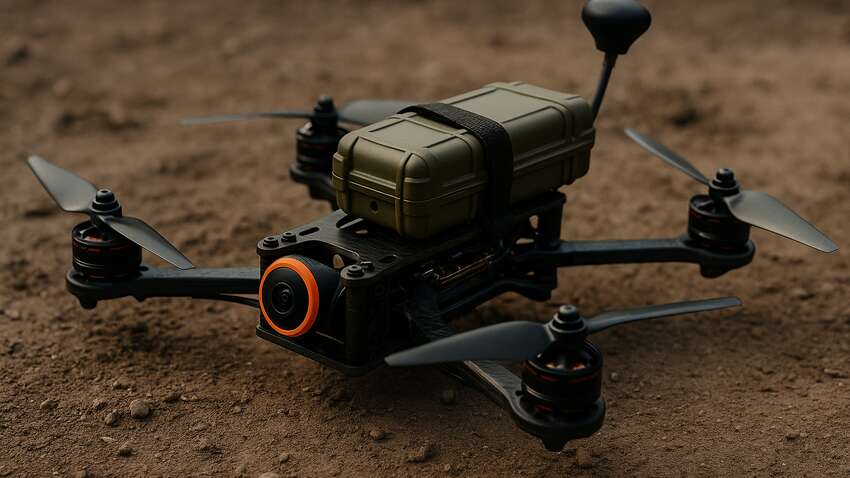 Генерал Черешня йде в бій: новий український дрон FPV Генерал Черешня йде в бій: новий український дрон FPV