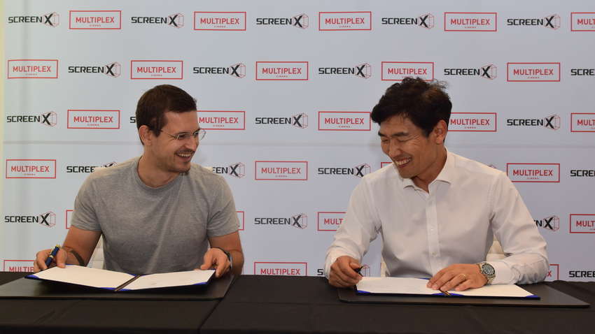 Multiplex і ScreenX Partners підписали договір про співпрацю.