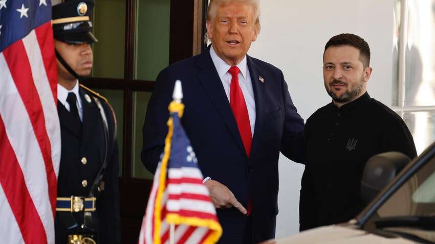 Владимир Зеленский прибыл в Белый дом: президенты начали встречу (ОБНОВЛЕНО) Владимир Зеленский прибыл в Белый дом: президенты начали встречу (ОБНОВЛЕНО)