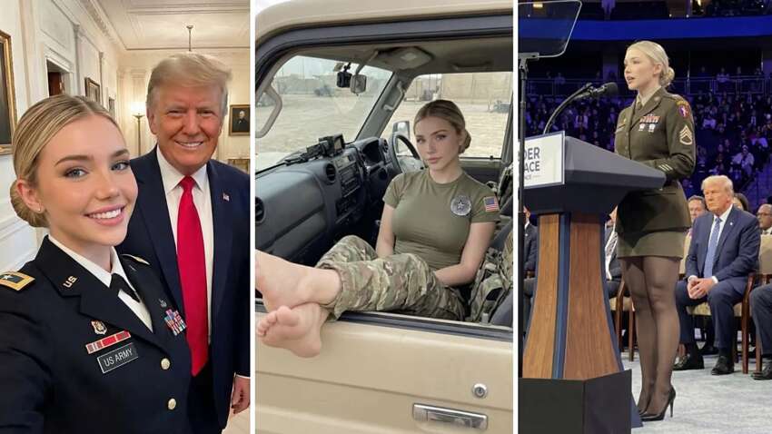 Популярная военная инфлюэнсерша и фанатка Трампа оказалась ИИ-моделью Популярная военная инфлюэнсерша и фанатка Трампа оказалась ИИ-моделью