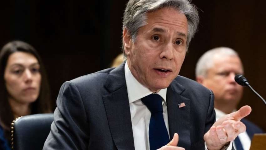 Выступление Блинкена в Сенате США сорвали пропалестинские протестующие