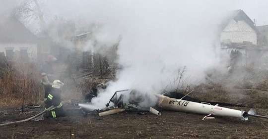 Под Полтавой разбился вертолет: погиб экс-министр 