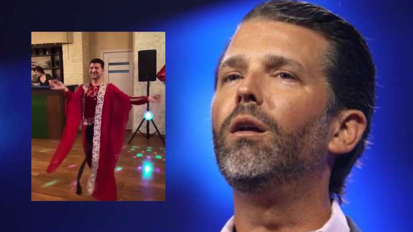 Сын Трампа опубликовал странное видео с Зеленским