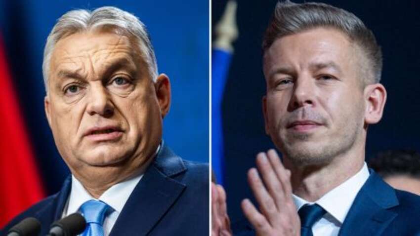 Петер Мадяр высмеял Виктора Орбана, увидев его на балконе во время визита к президенту Петер Мадяр высмеял Виктора Орбана, увидев его на балконе во время визита к президенту