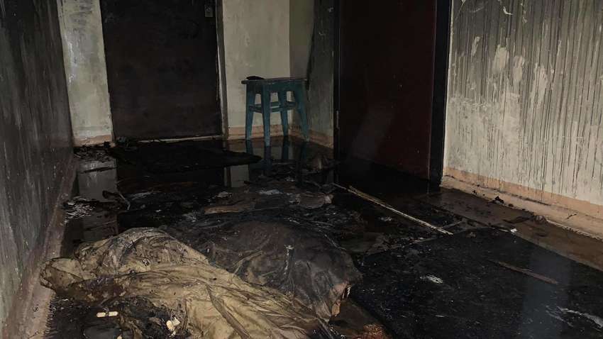 В киевской многоэтажке сгорел заживо мужчина - ФОТО В киевской многоэтажке сгорел заживо мужчина - ФОТО