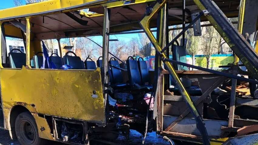 Смерть в автобусе с самого утра: кафиры беспощадно обстреляли центр города 