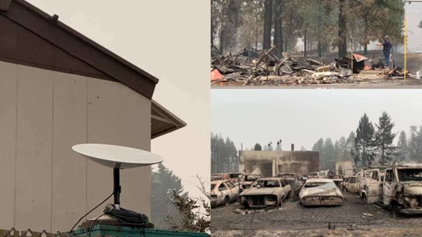 Спасатели впервые действуют при поддержке спутников Starlink Спасатели впервые действуют при поддержке спутников Starlink