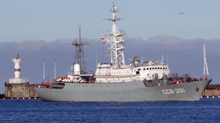 У США стурбовані маневрами російського корабля-розвідника в міжнародних водах