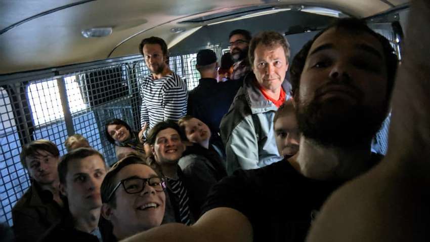 В Москве задержаны 38 демонстрантов за честные выборы в Мосгордуму