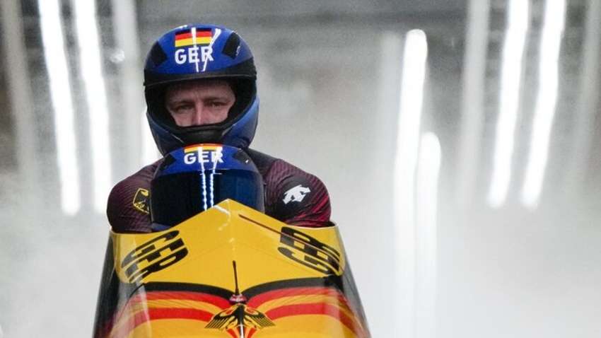 На Олімпійських іграх в Пекіні збірна Німеччина сенсаційно виступила у змаганнях з бобслею