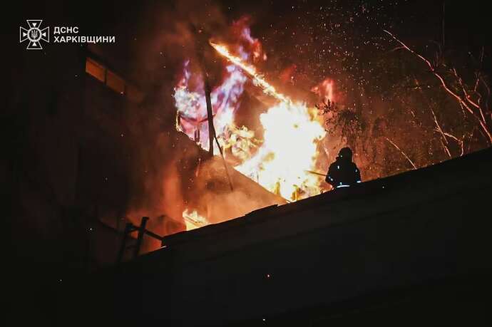 Россия ударила по Харькову "Шахедами": погибшие, десятки раненых