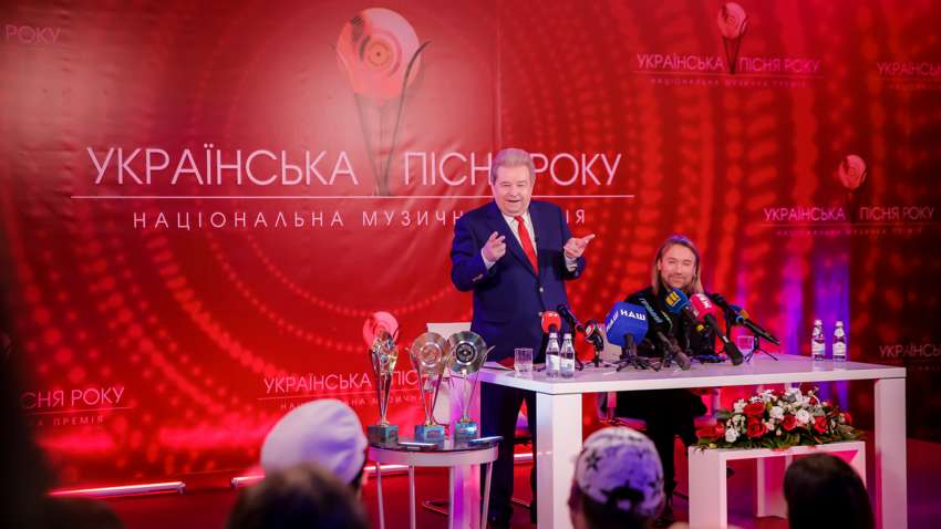  Олег Винник і Михайло Поплавський анонсували музичну премію «Українська пісня року 2020»
