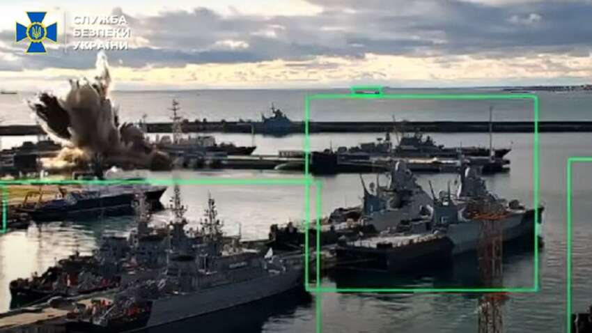 Украина подорвала российскую подлодку: в СБУ показали видео уникальной операции 