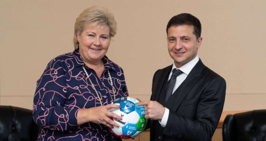 Зеленский призвал Норвегию добывать газ в Украине