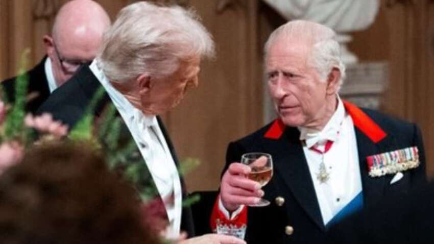 Разговор короля Чарльза с Трампом спрятали от камер: боятся повторения скандала с Зеленским