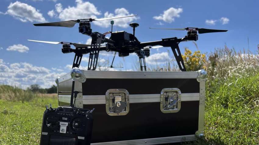 Український квадрокоптер STING запускають в серійне виробництво