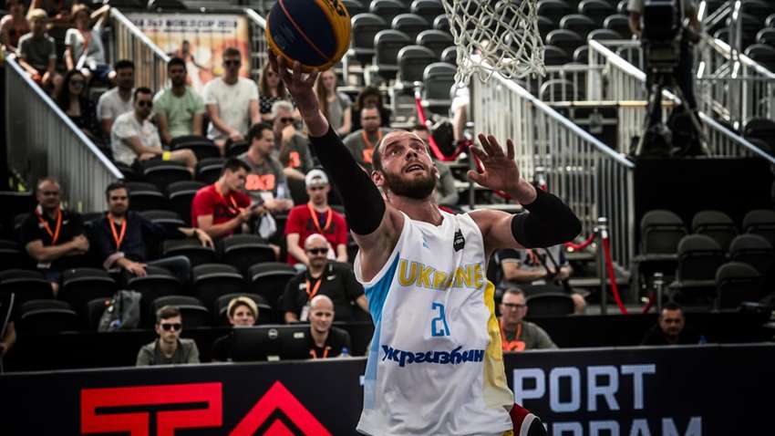 Сборная Украины не сумела переиграть сборную Латвии в баскетболе 3х3