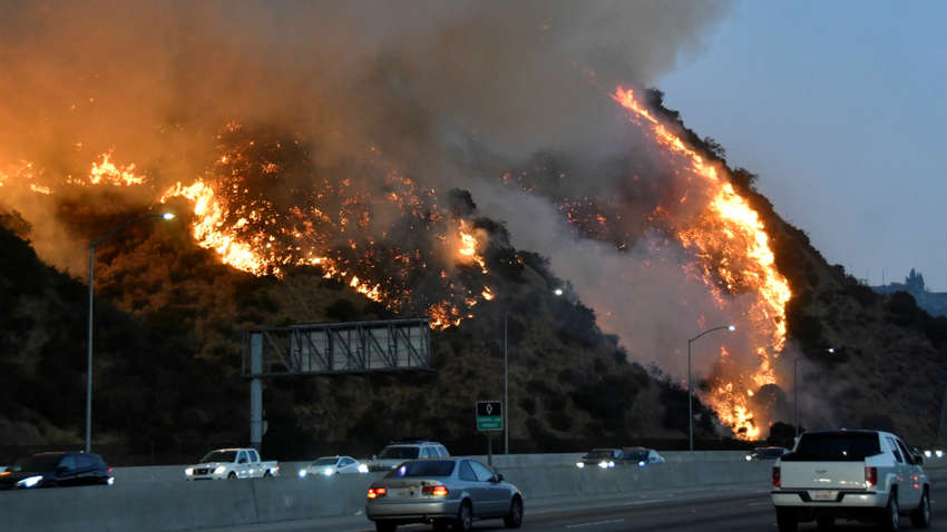 Калифорнии грозит усиление пожаров