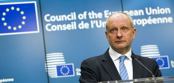 Маазикас официально вступил в должность посла Евросоюза в Украине