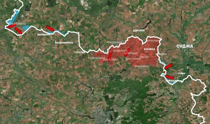 На Сумском направлении продолжаются бои — есть продвижение ВСУ На Сумском направлении продолжаются бои — есть продвижение ВСУ