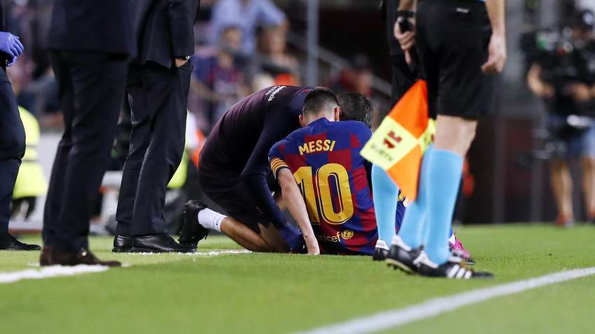 Лідер "Барселони" Мессі знову не зможе взяти участь у матчі через пошкодження