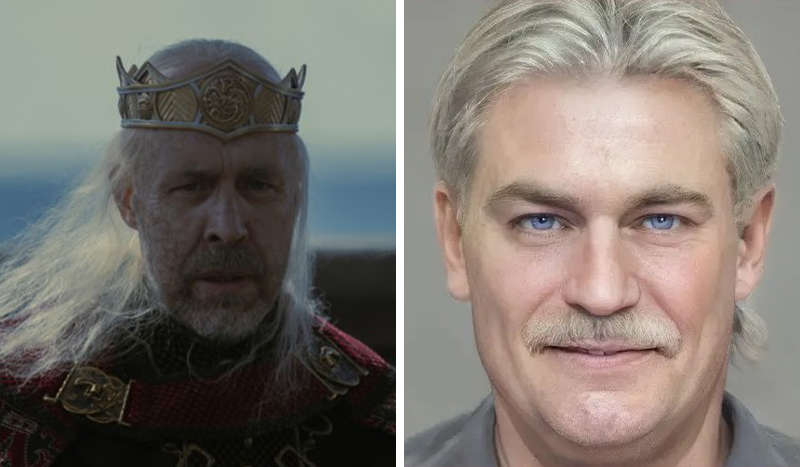 Как выглядели бы герои «Дом Дракона» в книгах и сериале Как выглядели бы герои «Дом Дракона» в книгах и сериале