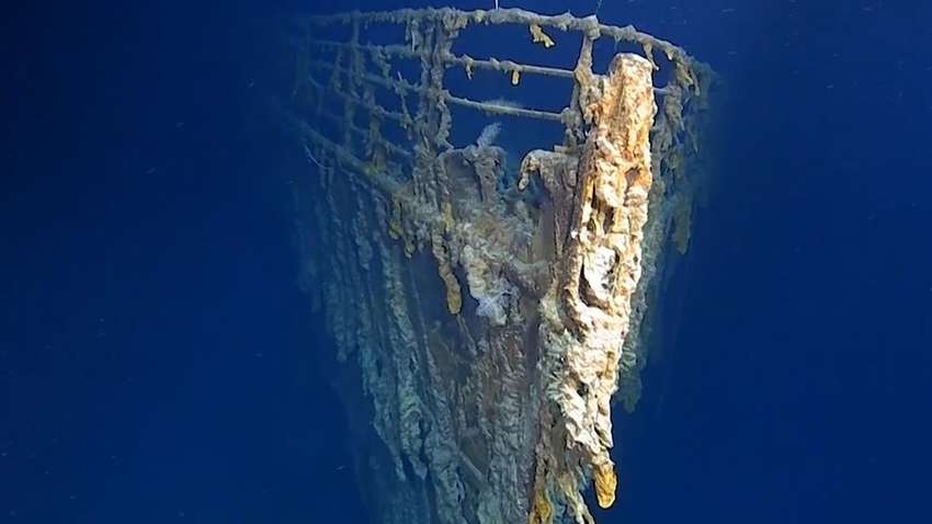 Впервые за 14 лет исследователи спустились к «Титанику»: как он сейчас выглядит