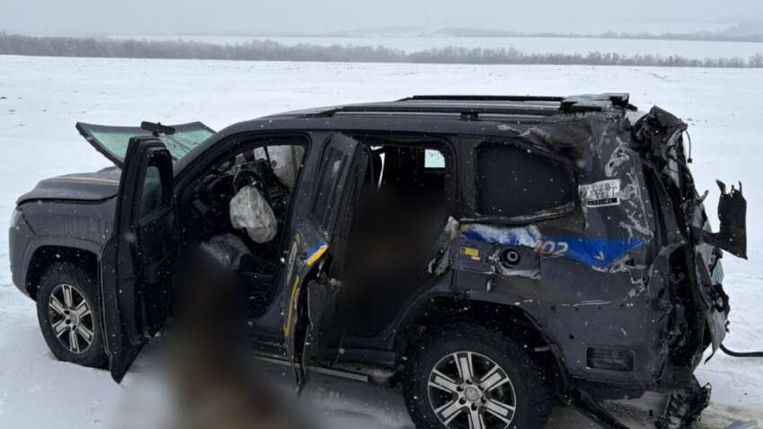 В результате атаки вражеского дрона погибли двое полицейских эвакуационной группы «Белый Ангел» В результате атаки вражеского дрона погибли двое полицейских эвакуационной группы «Белый Ангел»