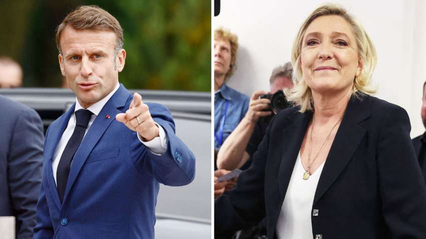 Появились первые реакции Макрона и Ле Пен на результаты выборов во Франции